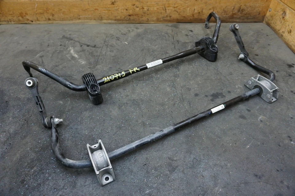 Juego de barra estabilizadora delantera trasera tracción trasera 31306873459 33506861457 OEM BMW 740i 16-20 Foto 3 de 4