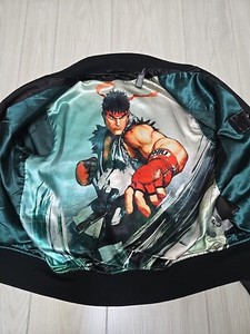 ジャケット・アウター Nerds Street Fighter Nylon Bomber Jacket Nerds Street Fighter Nylon Bomber Jacket