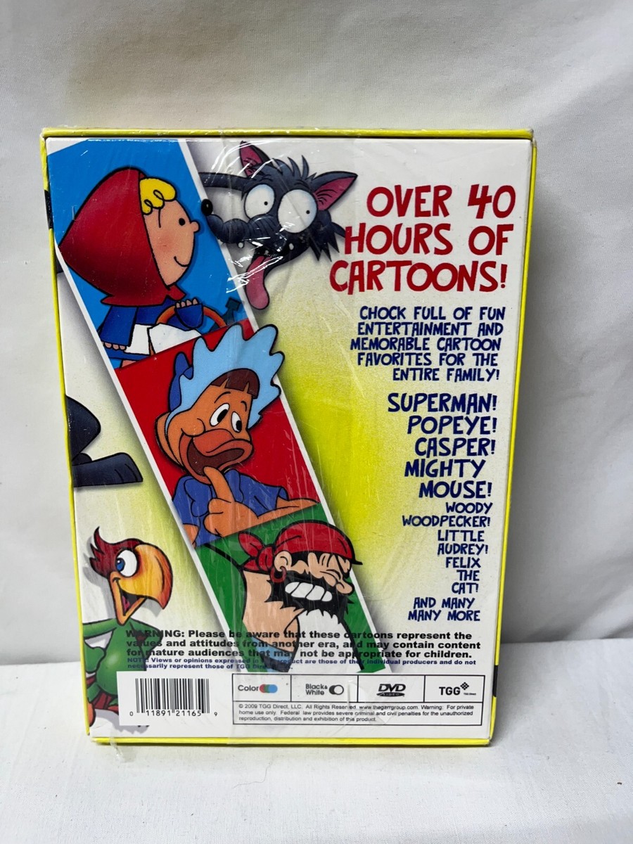 (未使用･未開封品)350 Classic Cartoons [DVD] 350 Classic Cartoons (DVD) 4 DVD set, over 40 hours of
