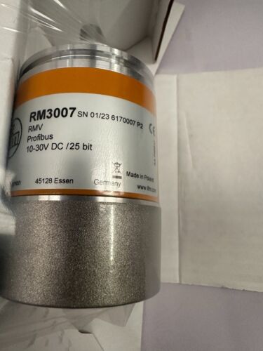 IFM Efector RM3007 PROFIBUS Absolute 10mm Multiturn Encoder with Solid Shaft - Picture 8 of 12