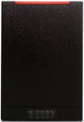 HID 6120CKN0000 iCLASS R40 Wall Switch Card Wiegand Reader- Black