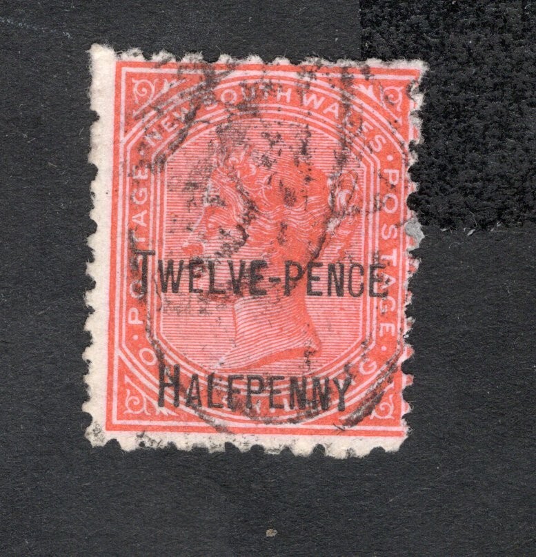 Australia New South Wales 1891 stamp SG#268c START15%ONLY used CV=27$
