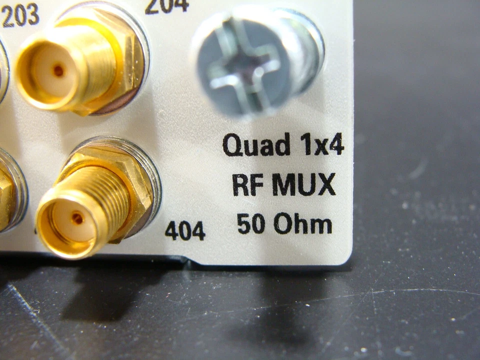 Keysight / Agilent 34941A Quad 1x4 50 Ohm 3 GHz Multiplexer Module for 34980A - Image 4 of 4