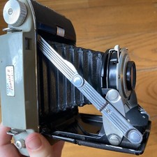 Vintage Original Kodak Tourist II Camera Flash Kodon Shutter Untested