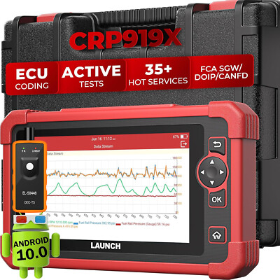 2026 LAUNCH X431 OBD2 Scanner CRP919X Bi-directional All System CAN FD/DoIP