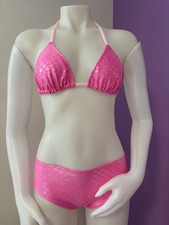 Pink Mermaid 2 Piece Dancewear Outfit Size Medium Brand New