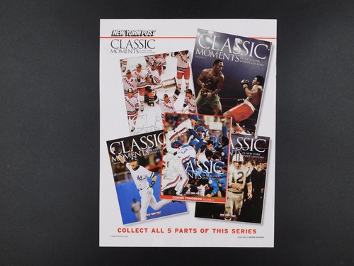 New York Post Classic Moments in New York Sports History 2004 VOL 3 NY Rangers - Imagen 2 de 2