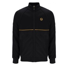 Sergio Tacchini New Catania tracktop, Black, Mens Uk S - XXL