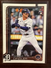 2025 Topps Series 1 #126 Dillon Dingler (RC) - Detroit Tigers