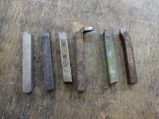 Lathe 1/2" shank lathe tools x 6