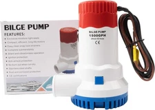 High Performance 1500GPH Submersible Bilge Pump for Boats and Marine Use