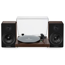 Fluance RT81 Elite Vinyl Turntable  Ai61 6.5" Stereo Bookshelf Speakers Bundle