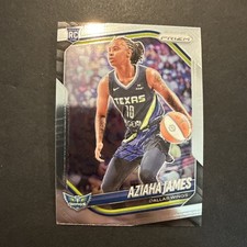2025 Panini Prizm WNBA Aziaha James #83 Rookie RC Dallas Wings