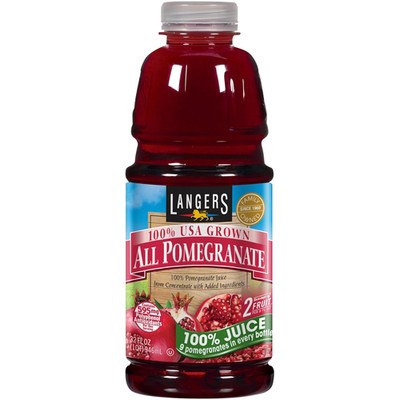 All Pomegranate 100 Percent Juice, 32 Fl Oz (Pack of 6)