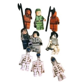 Lego Indiana Jones Temple Off The Crystal Skull 7627 W/ Base Plate