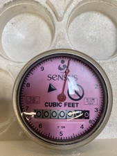Sensus 2" SR Water Meter Register Reclaim Cubic Feet