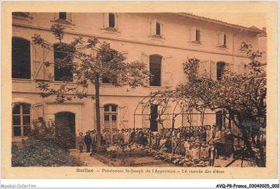 AVQP8-0437-81 - Gaillac - Pension st-Joseph De L'Apparition - Der Eingang D