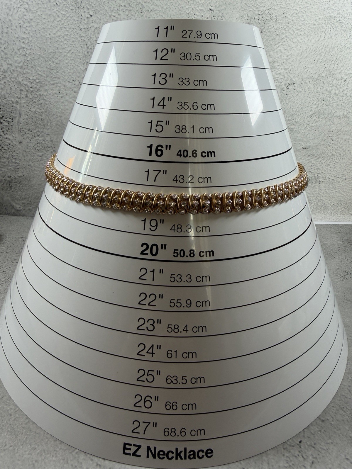 Sterling Silver Flexible Statement Necklace with … - image 6