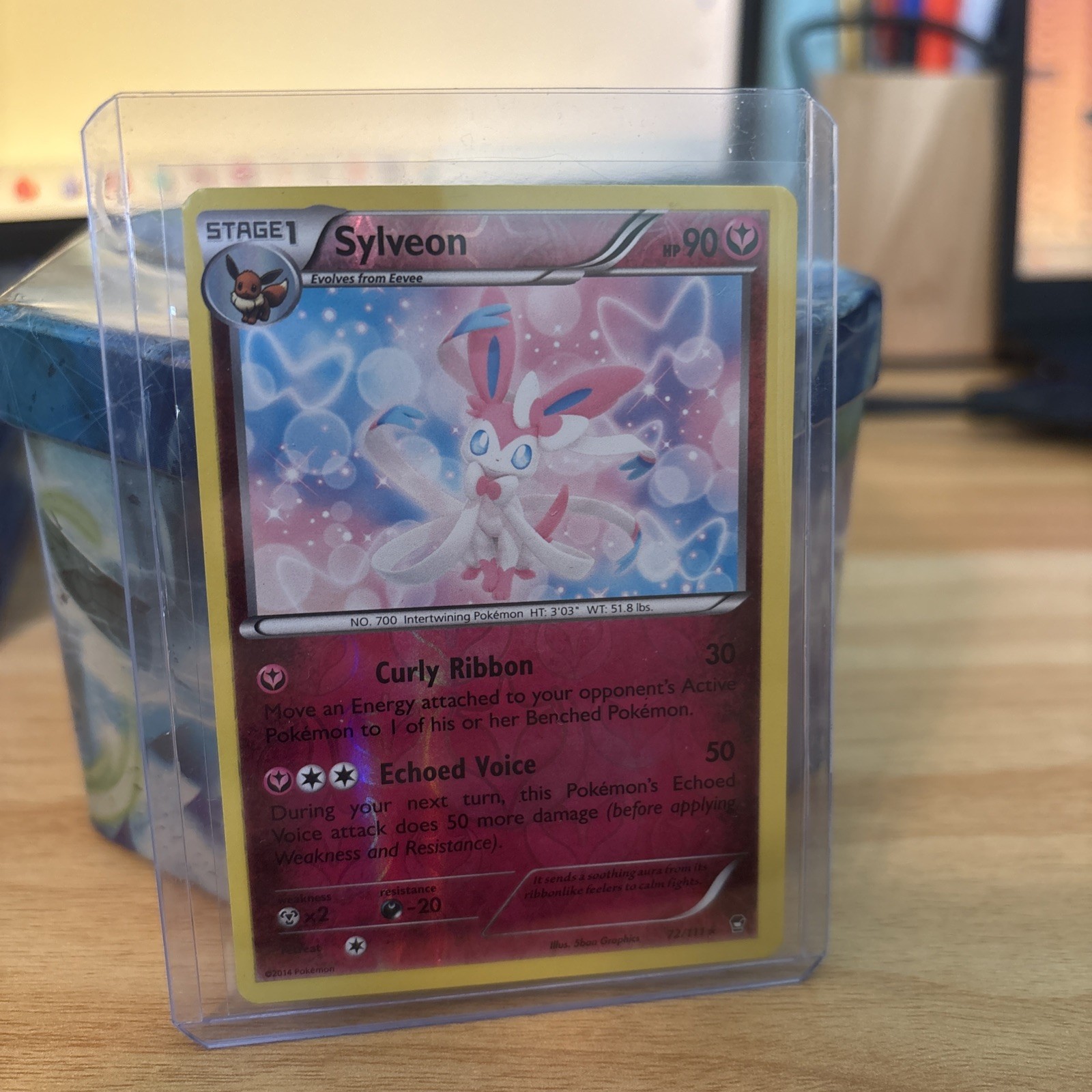 Sylveon 72/111 Reverse Holofoil XY - Furious Fists - LP+