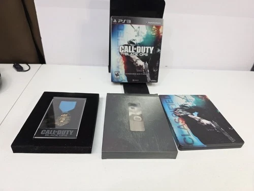 Call of Duty: Black Ops Hardened Edition PS3 (Sony PlayStation 3) - CIB w/Medal