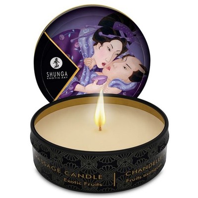SHUNGA Mini Caress By Candelight Massagekerze Früchte 30 Ml Multicolour