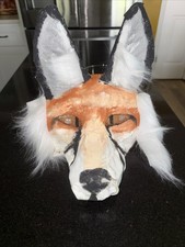 Handmade Red fox mask