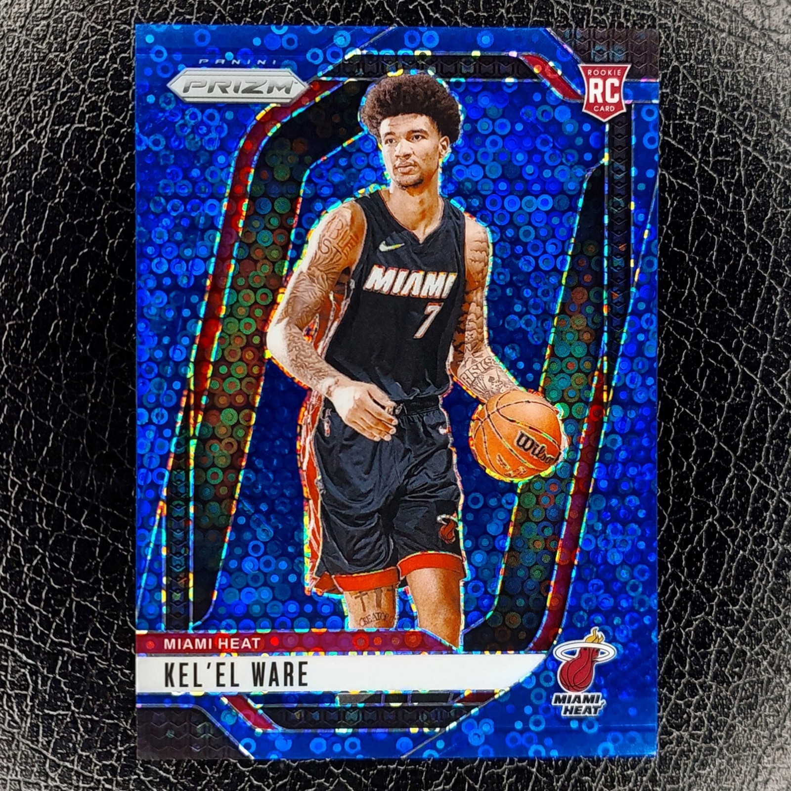 KEL'EL WARE /150 Rookie BLUE Disco Fastbreak Disco 2024-25 Prizm Card #248 HEAT
