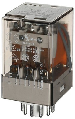 Finder Ind-Rel. 11pol. 110VAC 3W 60.13.8.110.0040 Schaltrelais 601381100040