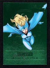 2023 Fleer Ultra Wolverine Medallions Emerald Green 1/10 Snowbird #M-43 0kr0