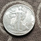 1942-S Liberty Walking Half Dollar 50C Silver Business Strike KM#142