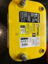 Optima D35yellowtop Agm Car Truck Suv Battery 620 Cca Dual Terminal