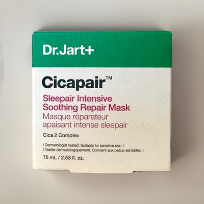 Dr Jart+ Cicapair Tiger Grass Sleepair Intensive Soothing Mask 2.53 oz 75 ml NIB
