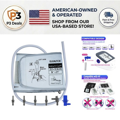 #ad #ad Adjustable XL Blood Pressure Cuff for Accurate Readings Fits 9 21 Inch Arms $25.99