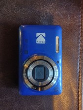 Kodak PIXPRO FZ55 Blue 5X 16MP Digital Camera Camera Only With Battery 