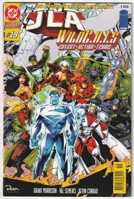   DC CROSSOVER #19 JLA/WildC.A.T.S., Dino 1997 COMICHEFT TOP Z1