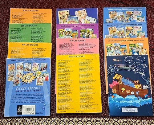 Vintage/recent Arch Christian Books Lot 11 Religious Bible Stories for Children - Picture 2 of 10