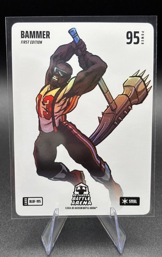 Bo Jackson Battle Arena BAMMER "Bam Adebayo" Blizzard Battlefoil Steel #BLBF-195