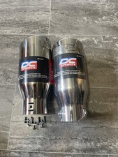 Set Of Two Dc Sports Ex-1013 Stainless Steel Exhaust Tips