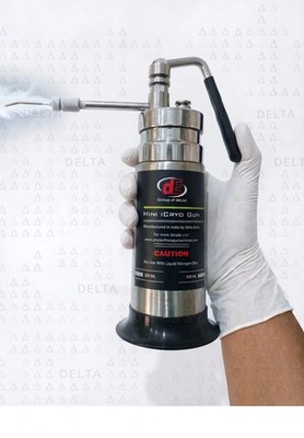 Empty Cryo Tank With 5 Probes Stainless Steel Container Mini Cryo Tank