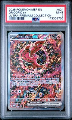 PSA 9 Oricorio Ex SIR Charizard UPC #024 2025 Pokemon Promo