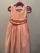 Coral Girls Dress Size 4