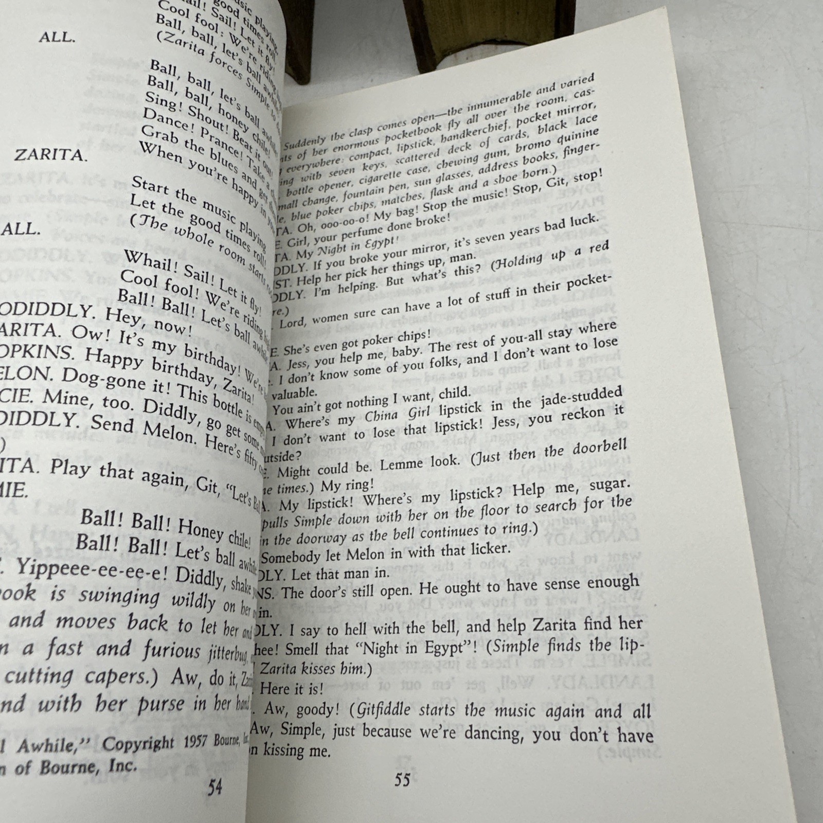 Simply He’s Only- A Comedy With Music- By Langston Hughes- 734