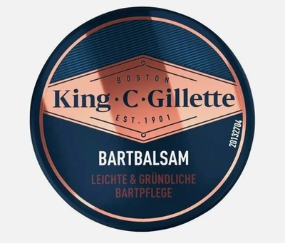 King C. Gillette Bartbalsam Tiefenpflege Beard Bart Balsam Pflege 100ml ✅ NEU ✅