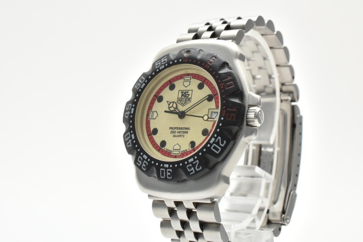 TAG HEUER PROFESSINAL　371.513　フォーミュラ1 TAG Heuer Formula 1 Men's Black Watch - 371.513 for sale