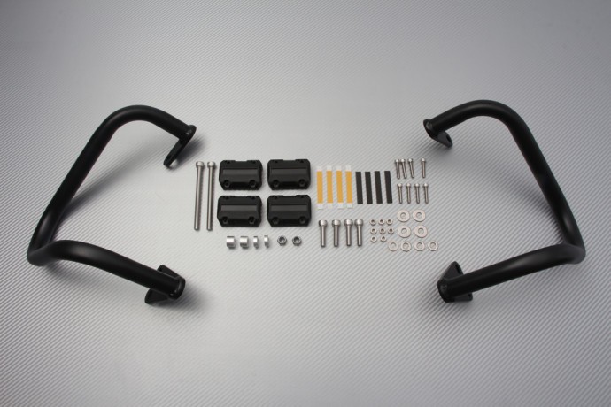 Crash Bars SUZUKI DRZ400E 2000-2005 protection moteur acier noir