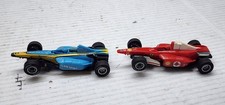 CARRERA GO F1 BLUE 8 TEAM SPIRIT RED FERRARI 1 SHELL INDY 1/43 SLOT CAR TRACK