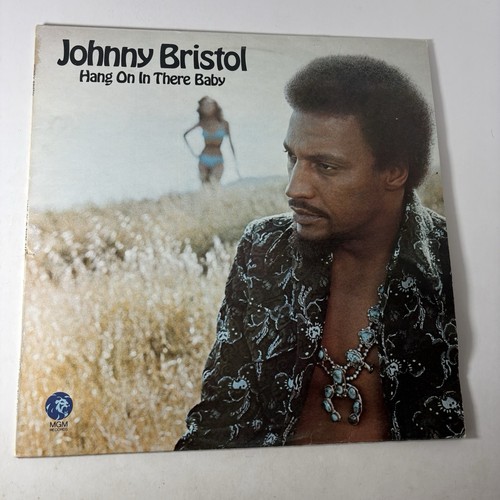 Johnny Bristol Hang On In There Baby 1974 LP UK Import MGM Records Soul Vinyl - Picture 10 of 10