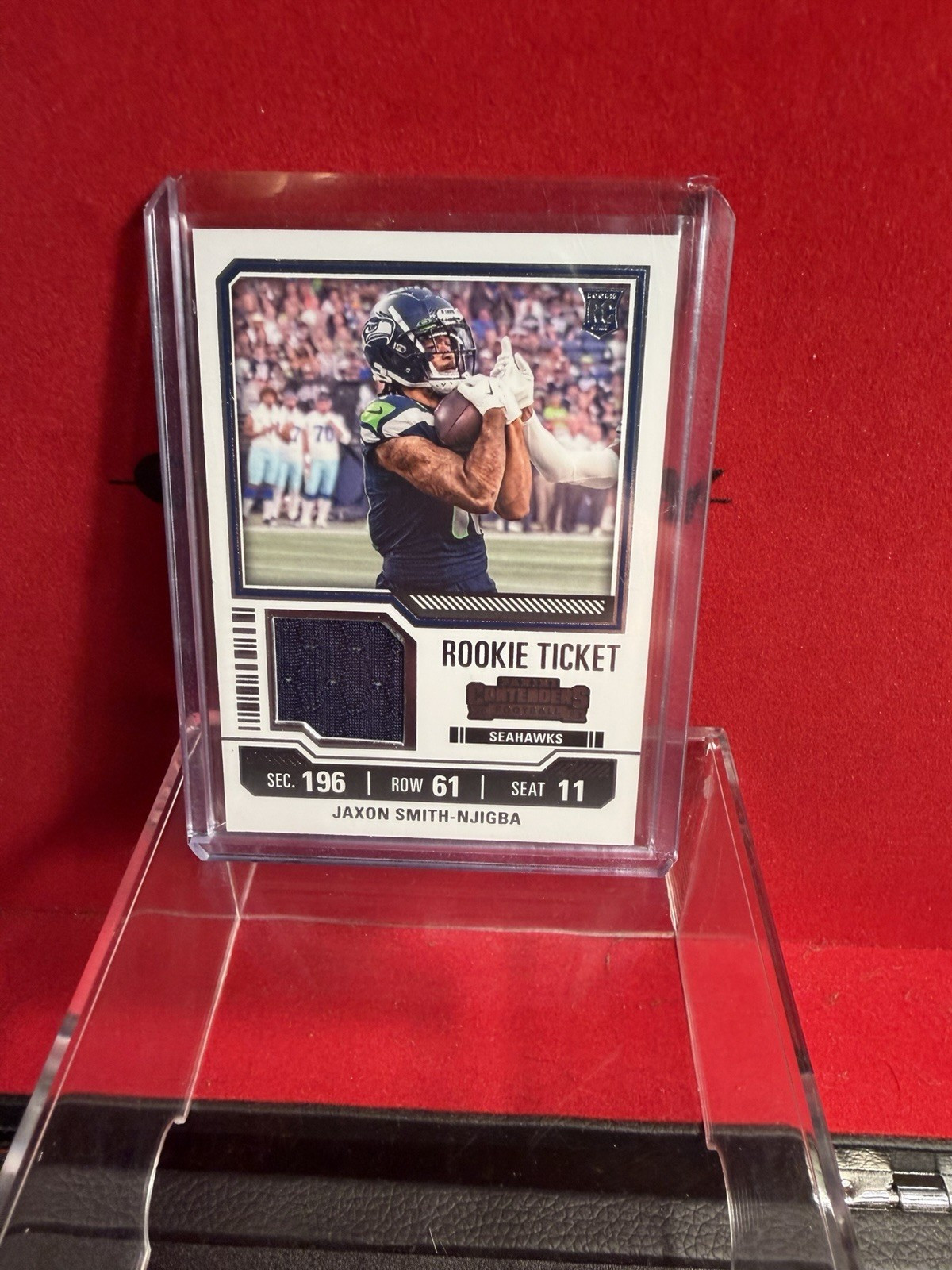 Panini 2023 Contenders Jaxon Smith-Njigba Rookie Ticket #TS17 Seahawks NFL