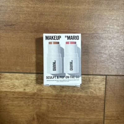 Makeup by Mario Sculpt & Pop On-the-go Light Medium And Sweet Pink NIB $30 MSRP