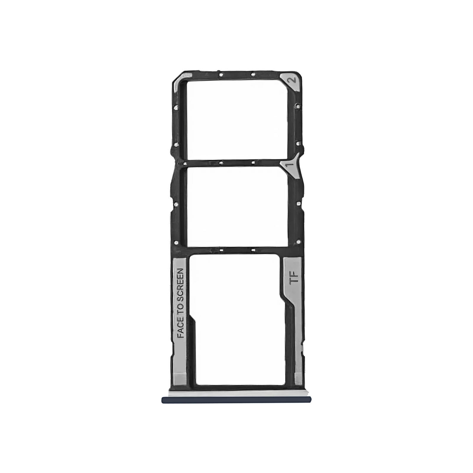 Emplacement nano SIM pour Xiaomi Redmi 14C support carte bleu haute précision
